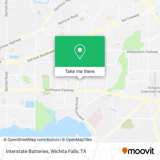 Interstate Batteries map