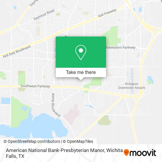 American National Bank-Presbyterian Manor map