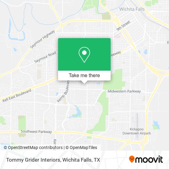 Tommy Grider Interiors map