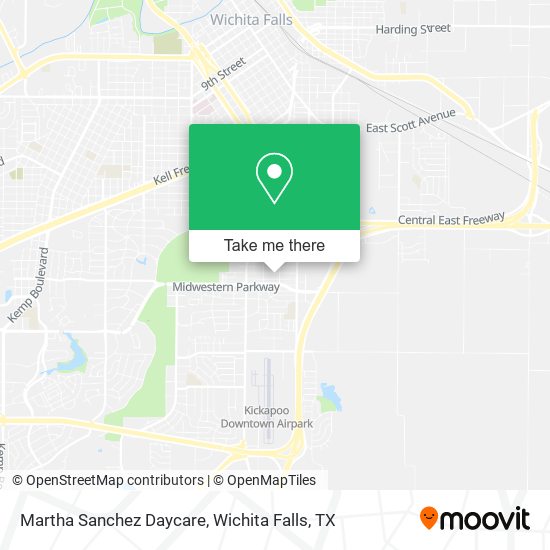 Martha Sanchez Daycare map