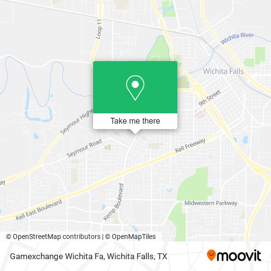 Mapa de Gamexchange Wichita Fa