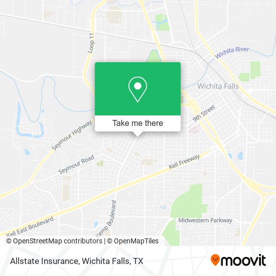 Allstate Insurance map