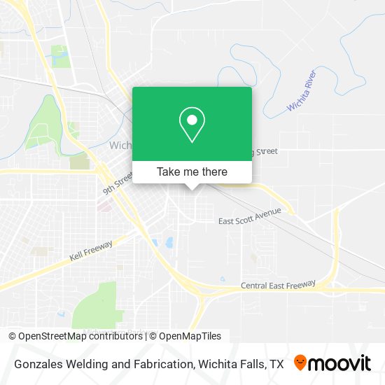 Gonzales Welding and Fabrication map