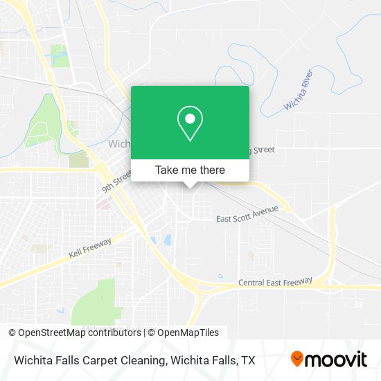 Mapa de Wichita Falls Carpet Cleaning