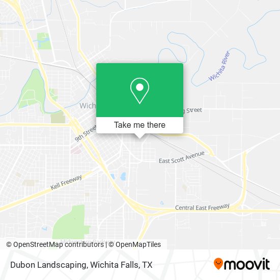 Dubon Landscaping map