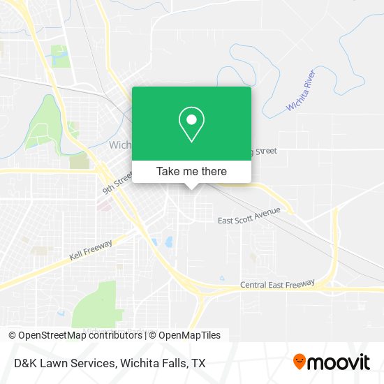 D&K Lawn Services map