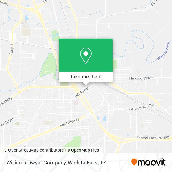 Williams Dwyer Company map