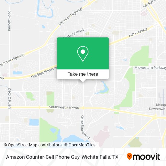 Amazon Counter-Cell Phone Guy map