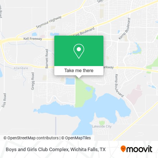 Boys and Girls Club Complex map