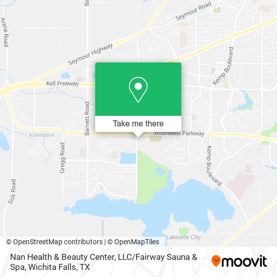 Nan Health & Beauty Center, LLC / Fairway Sauna & Spa map