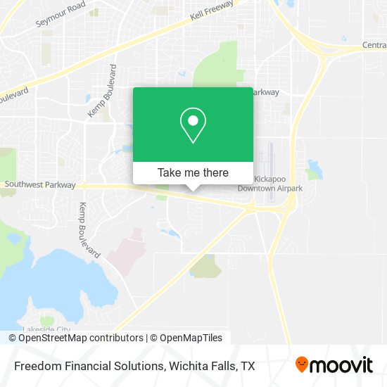 Freedom Financial Solutions map