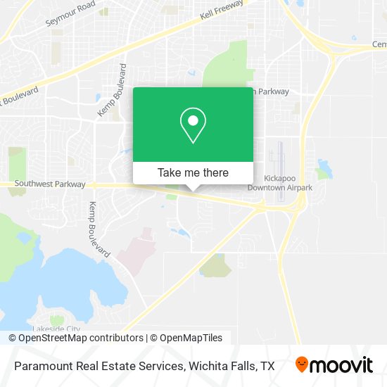 Paramount Real Estate Services map