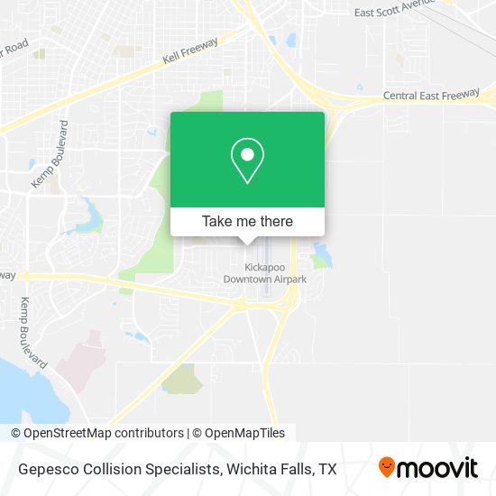 Gepesco Collision Specialists map