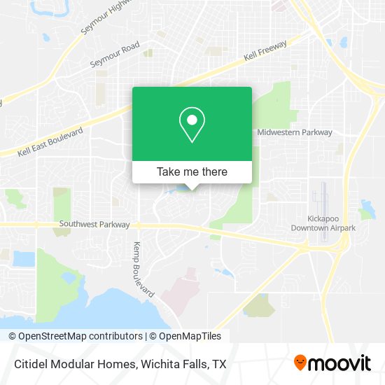 Citidel Modular Homes map