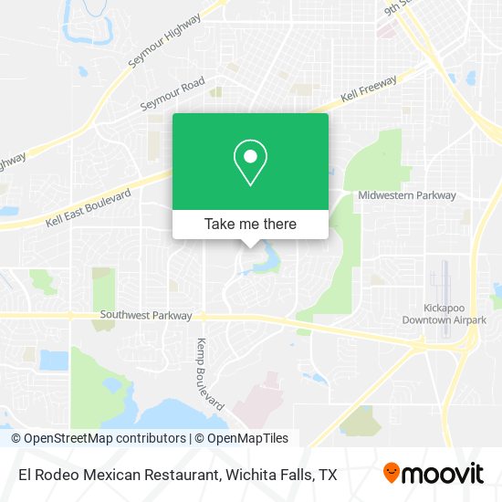 El Rodeo Mexican Restaurant map