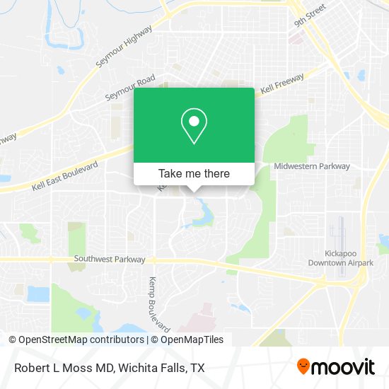 Robert L Moss MD map