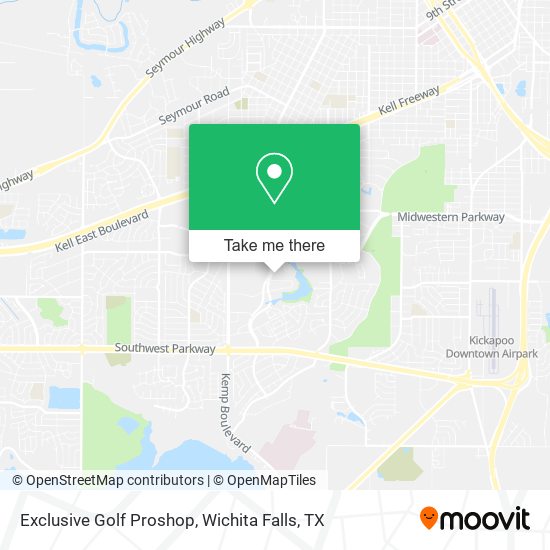 Mapa de Exclusive Golf Proshop