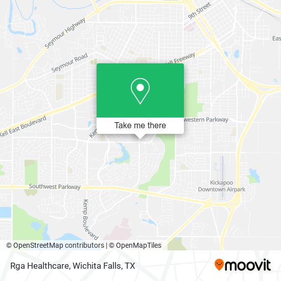 Rga Healthcare map