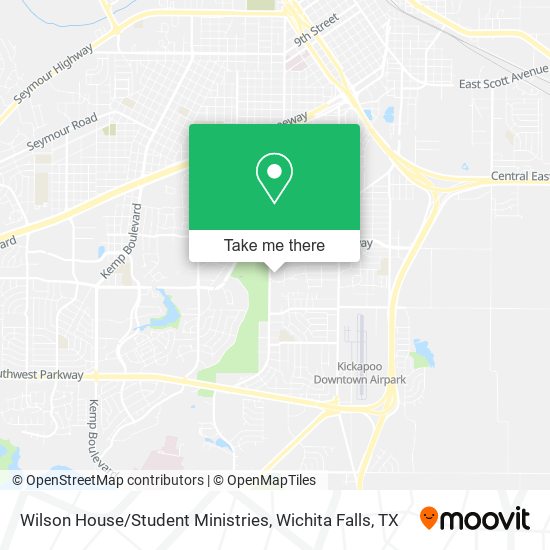 Wilson House / Student Ministries map