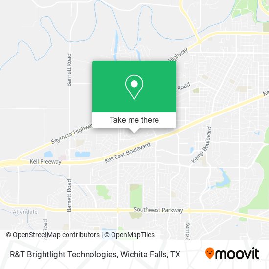 R&T Brightlight Technologies map