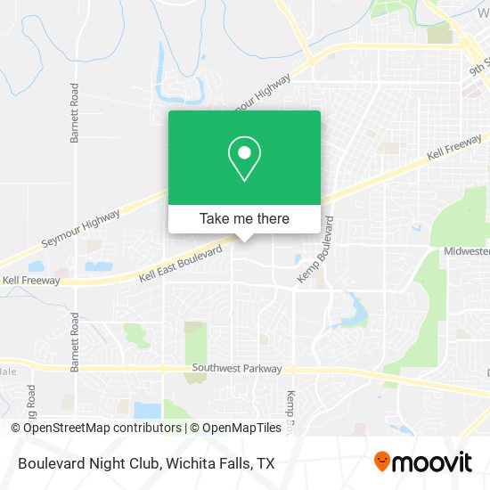 Boulevard Night Club map