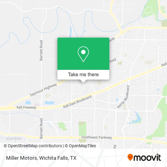 Miller Motors map