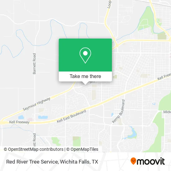Red River Tree Service map