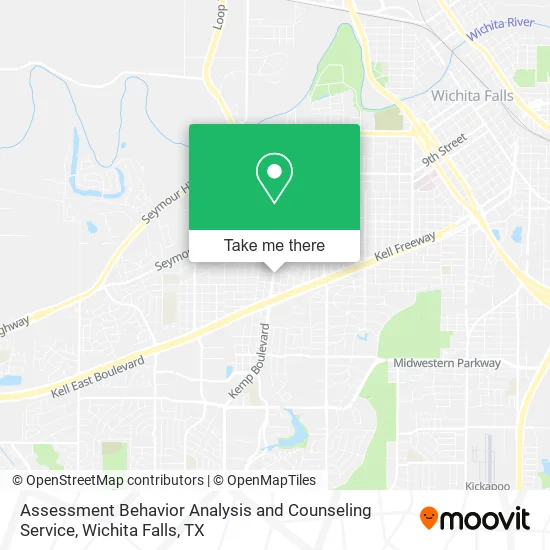 Assessment Behavior Analysis and Counseling Service map