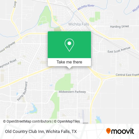 Old Country Club Inn map