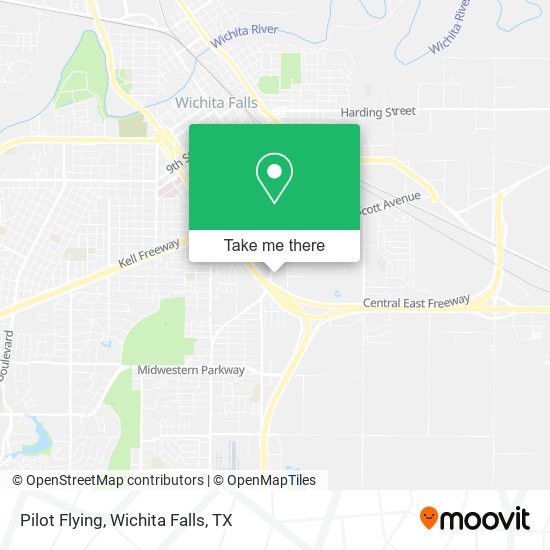 Pilot Flying map