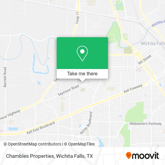 Chambles Properties map