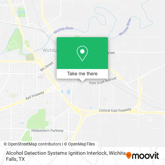 Alcohol Detection Systems Ignition Interlock map