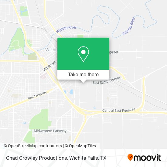 Chad Crowley Productions map