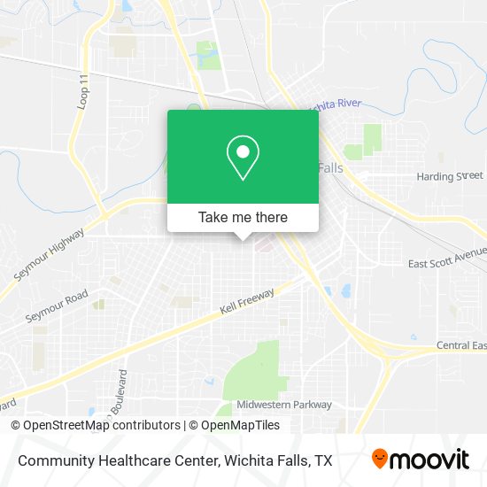 Community Healthcare Center map