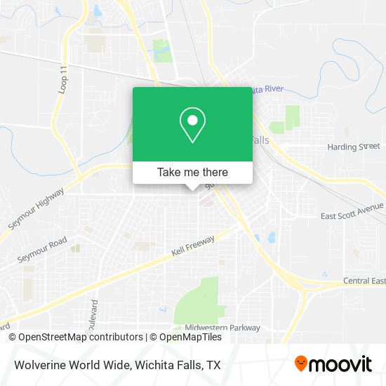 Wolverine World Wide map