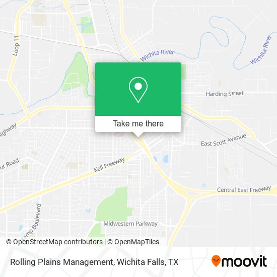 Rolling Plains Management map