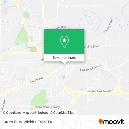 Auto Plus map