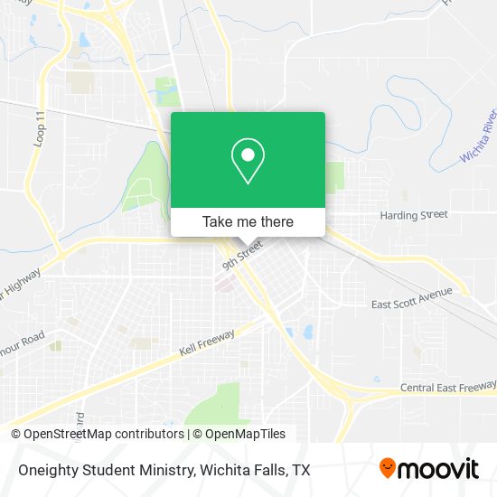 Mapa de Oneighty Student Ministry