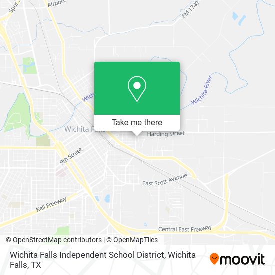 Wichita Falls Independent School District map