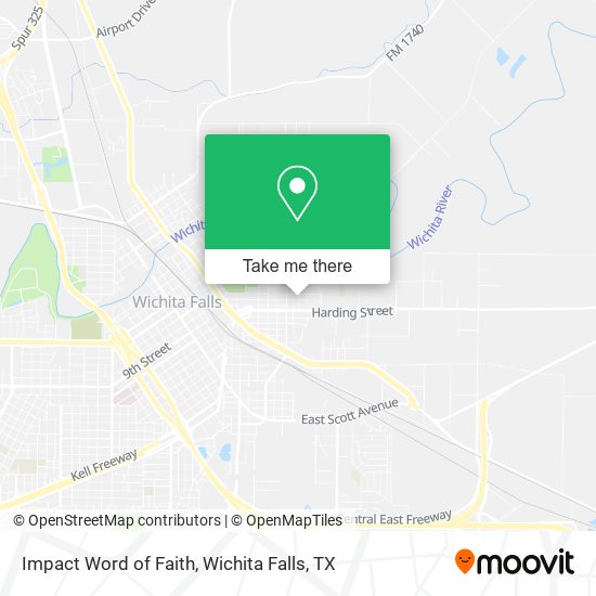 Impact Word of Faith map
