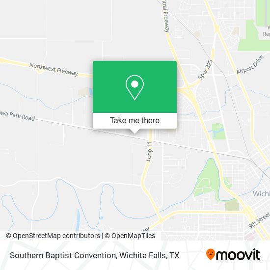 Southern Baptist Convention map