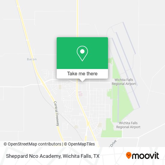 Sheppard Nco Academy map