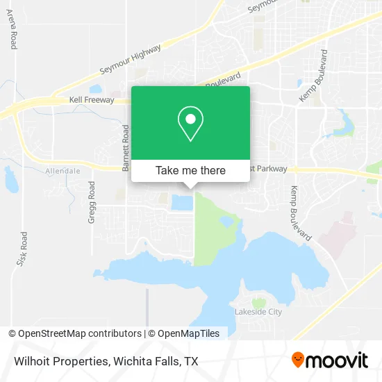 Wilhoit Properties map