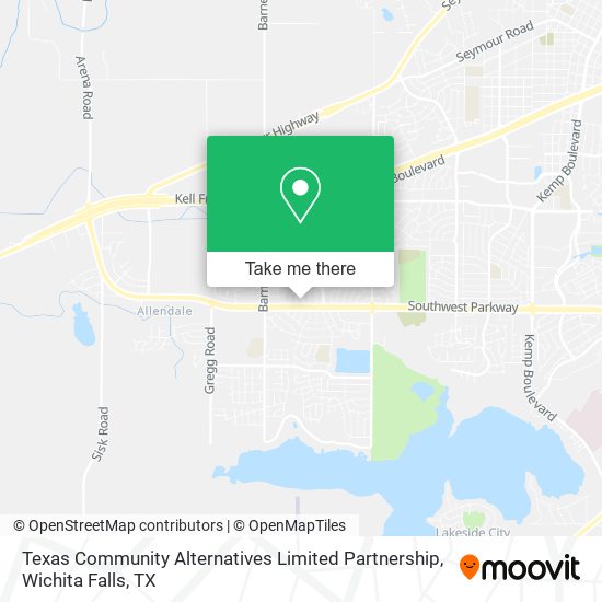 Texas Community Alternatives Limited Partnership map