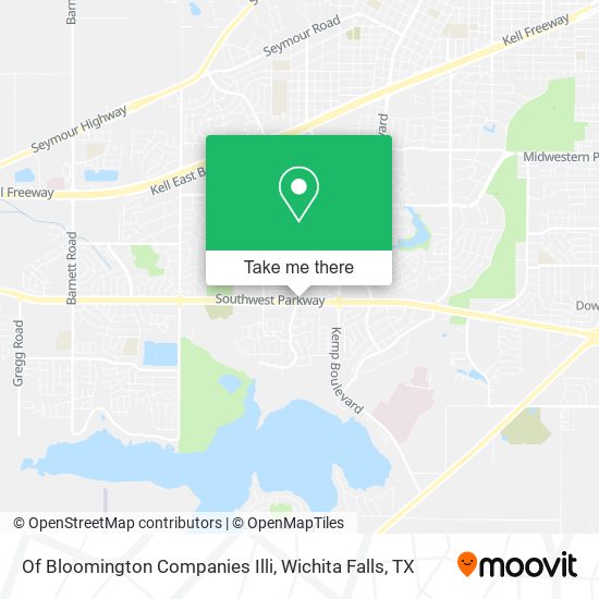 Of Bloomington Companies Illi map