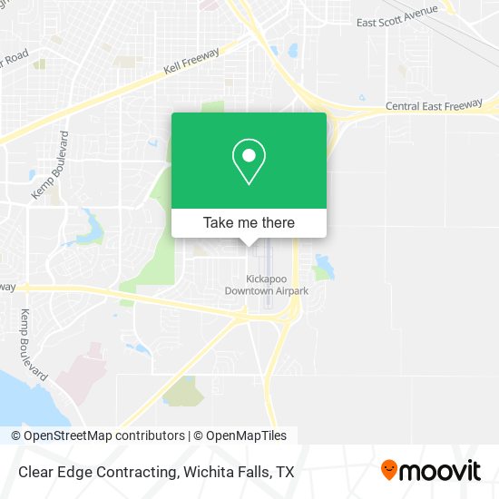 Mapa de Clear Edge Contracting