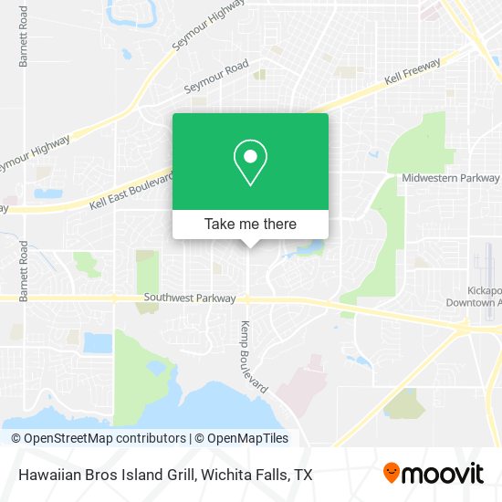 Hawaiian Bros Island Grill map