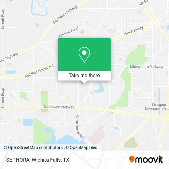 Mapa de SEPHORA