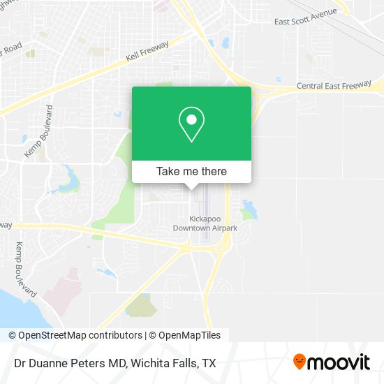 Dr Duanne Peters MD map