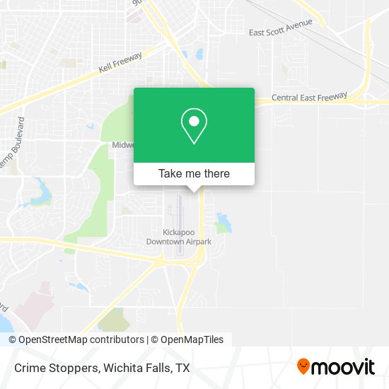 Crime Stoppers map